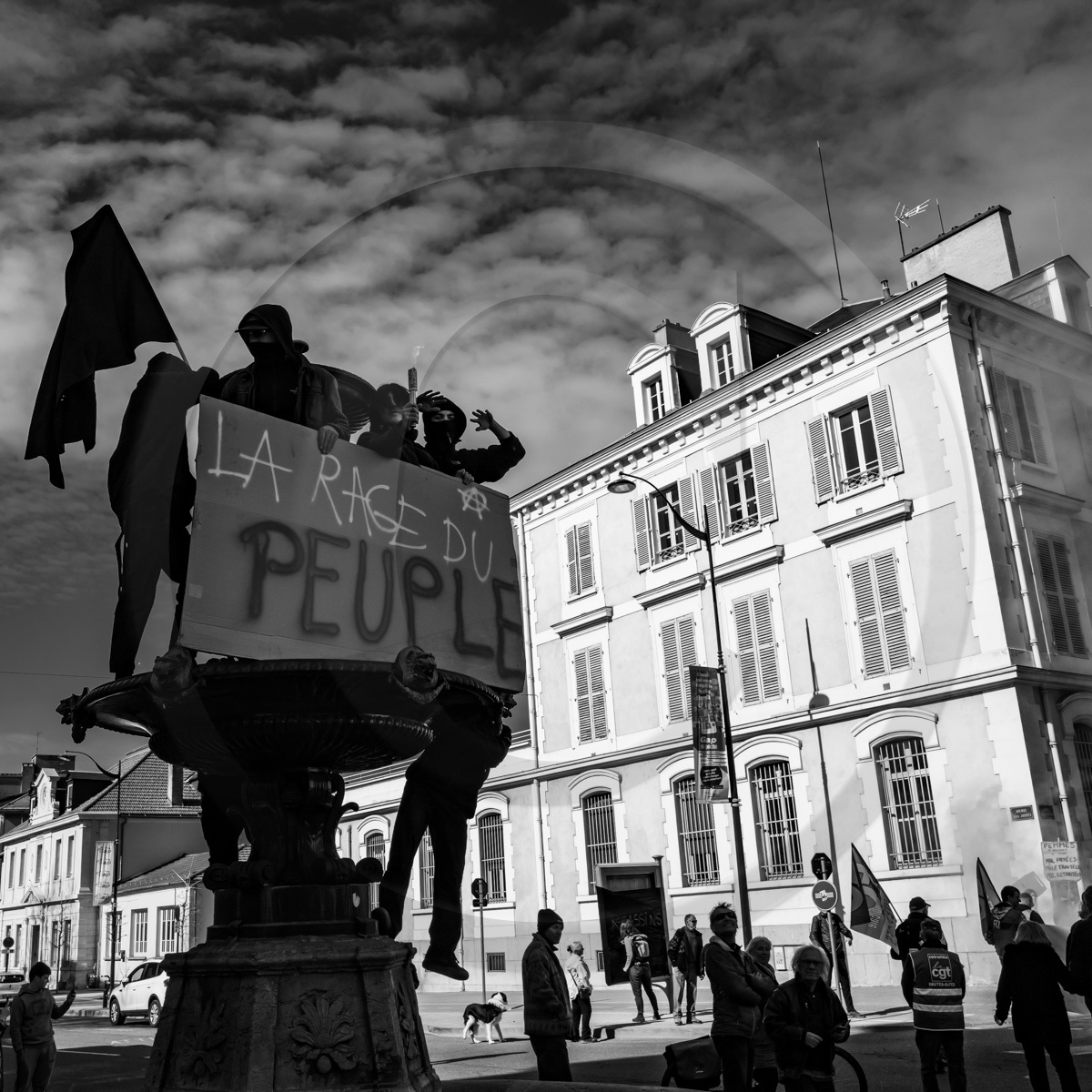 6 avril 2023 : Manifestation contre la réforme des retraites à Gap
