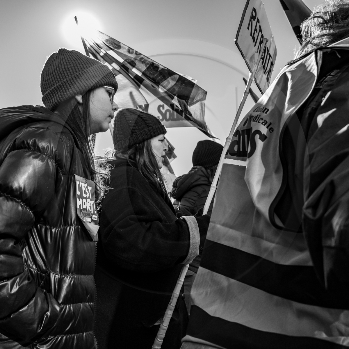 7 février 2023 : Défenses de retraites à Gap