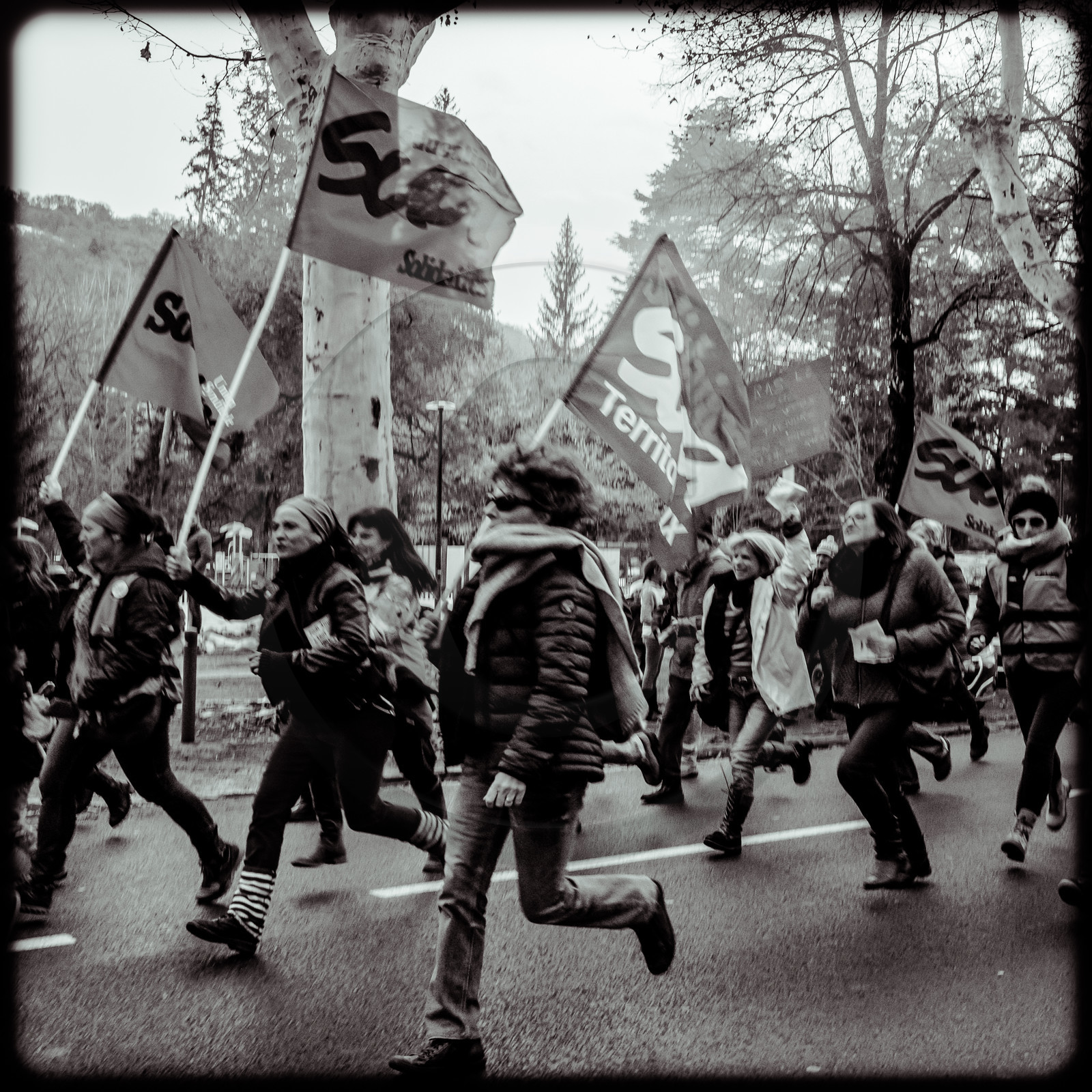 Manifestation à Gap le 17 décembre 2019