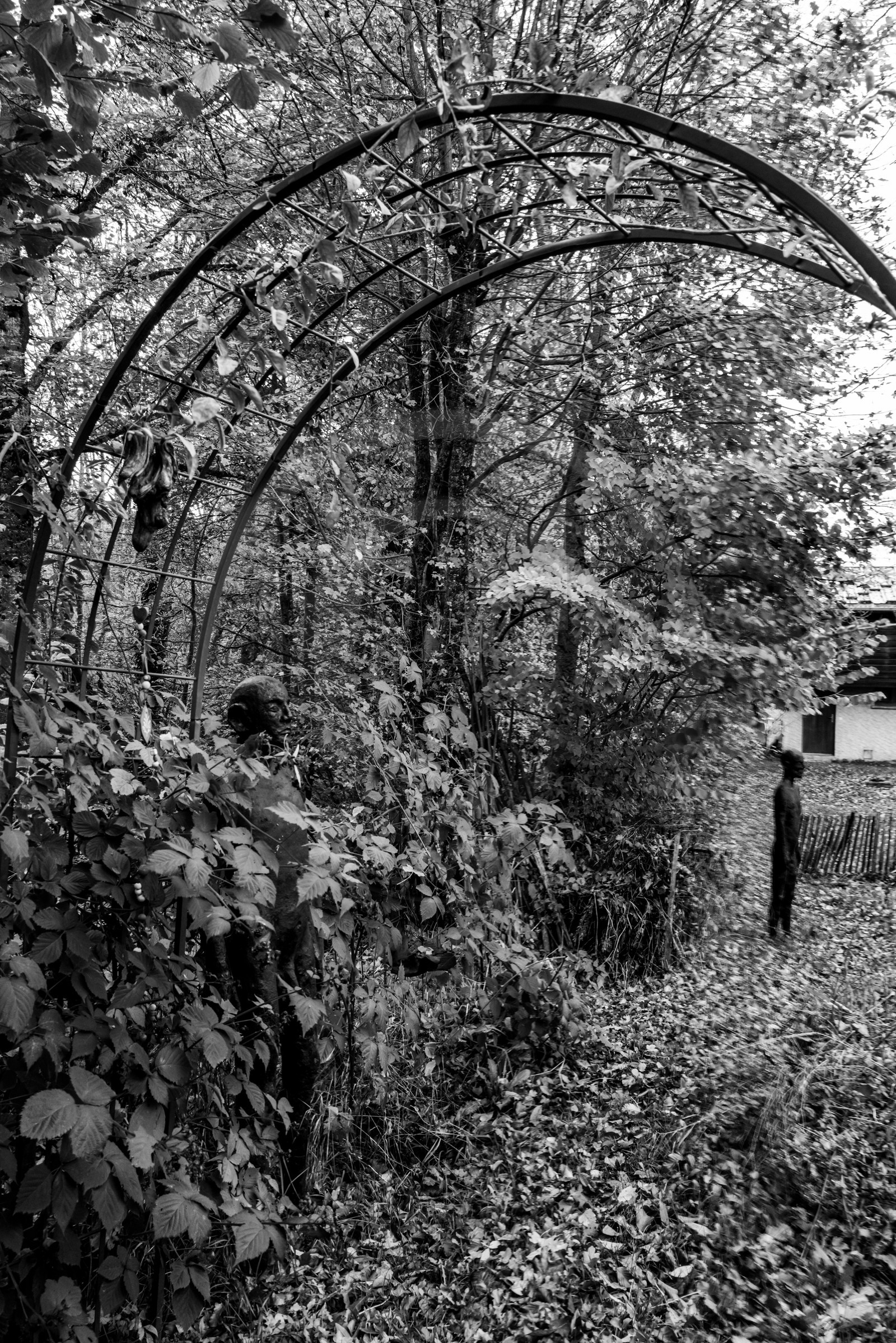 Exposition La forêt d'hommes, une création de Barbara Fougnon, artiste plasticienne