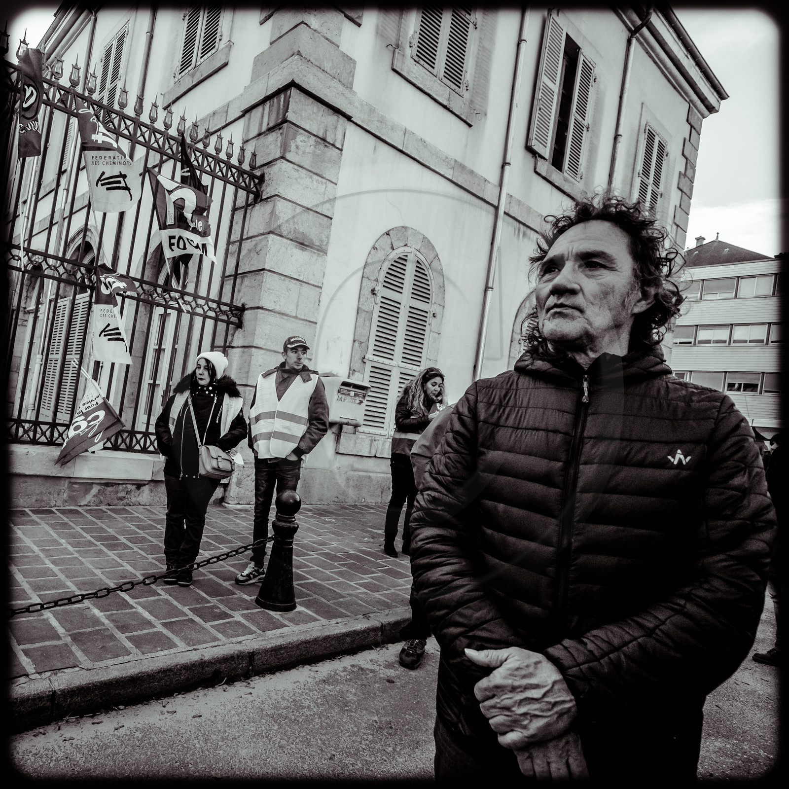 Manifestation à Gap le 10 décembre 2019.