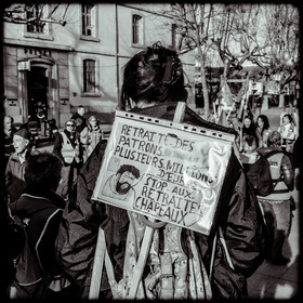 Manifestation pour la défense des retraites - Gap - 06 février  2020.