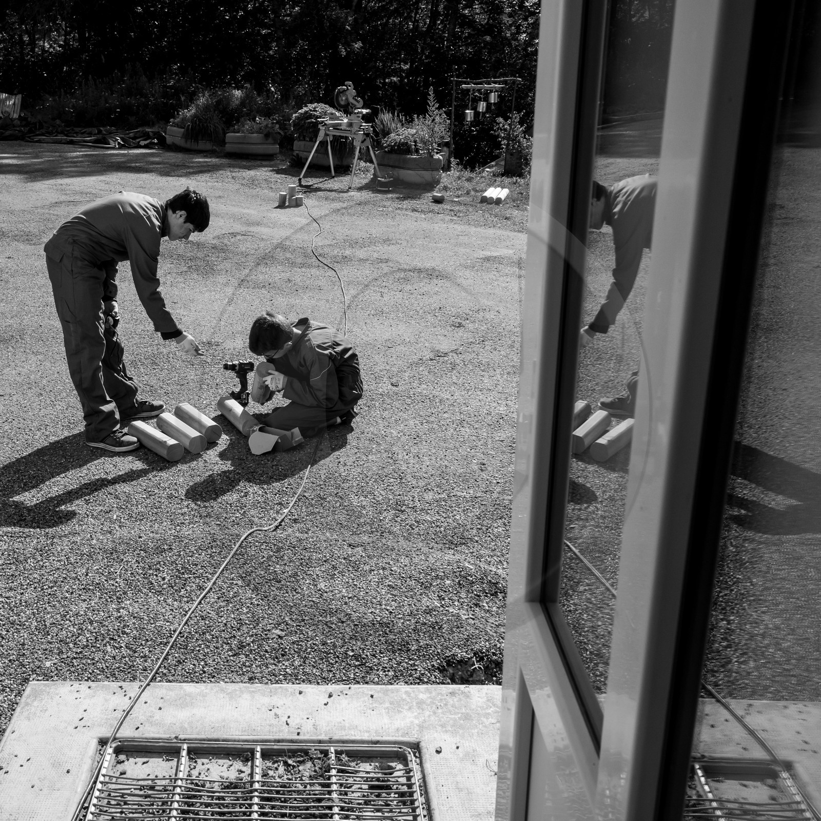 Construction de bacs surélevés