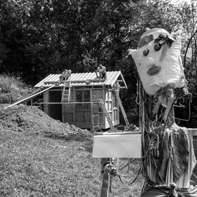 Construction d'une cabane