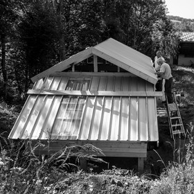 Construction d'une cabane
