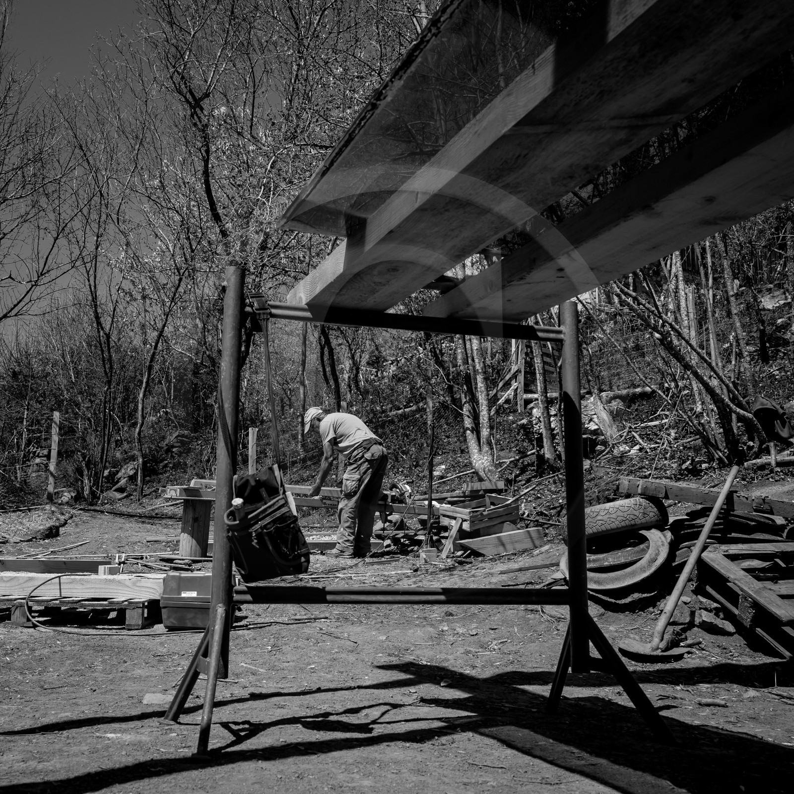 Permaculture - Construction d'une serre bioclimatique semi-enterrée