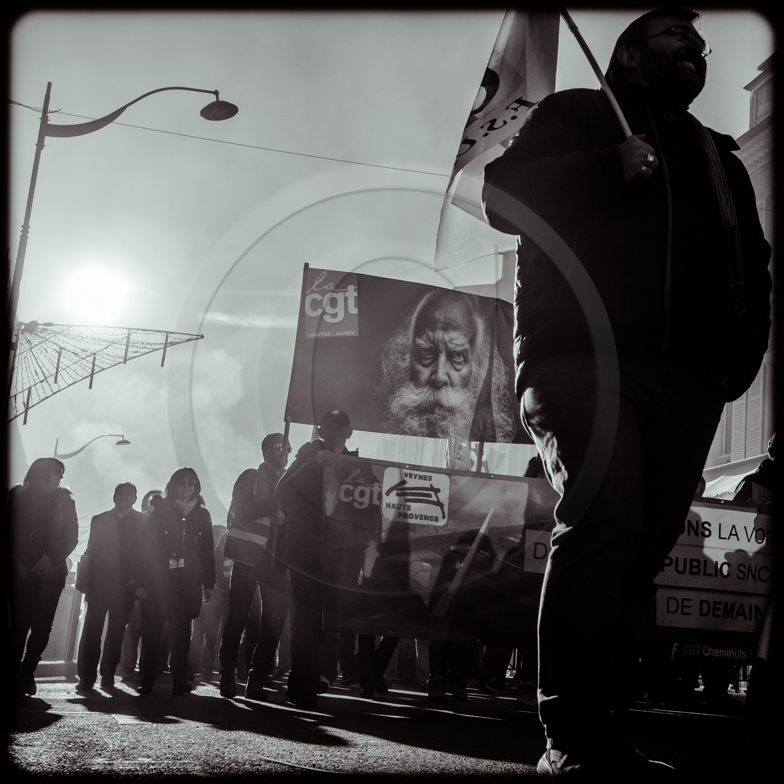 Manifestation à Gap le 09 janvier 2020