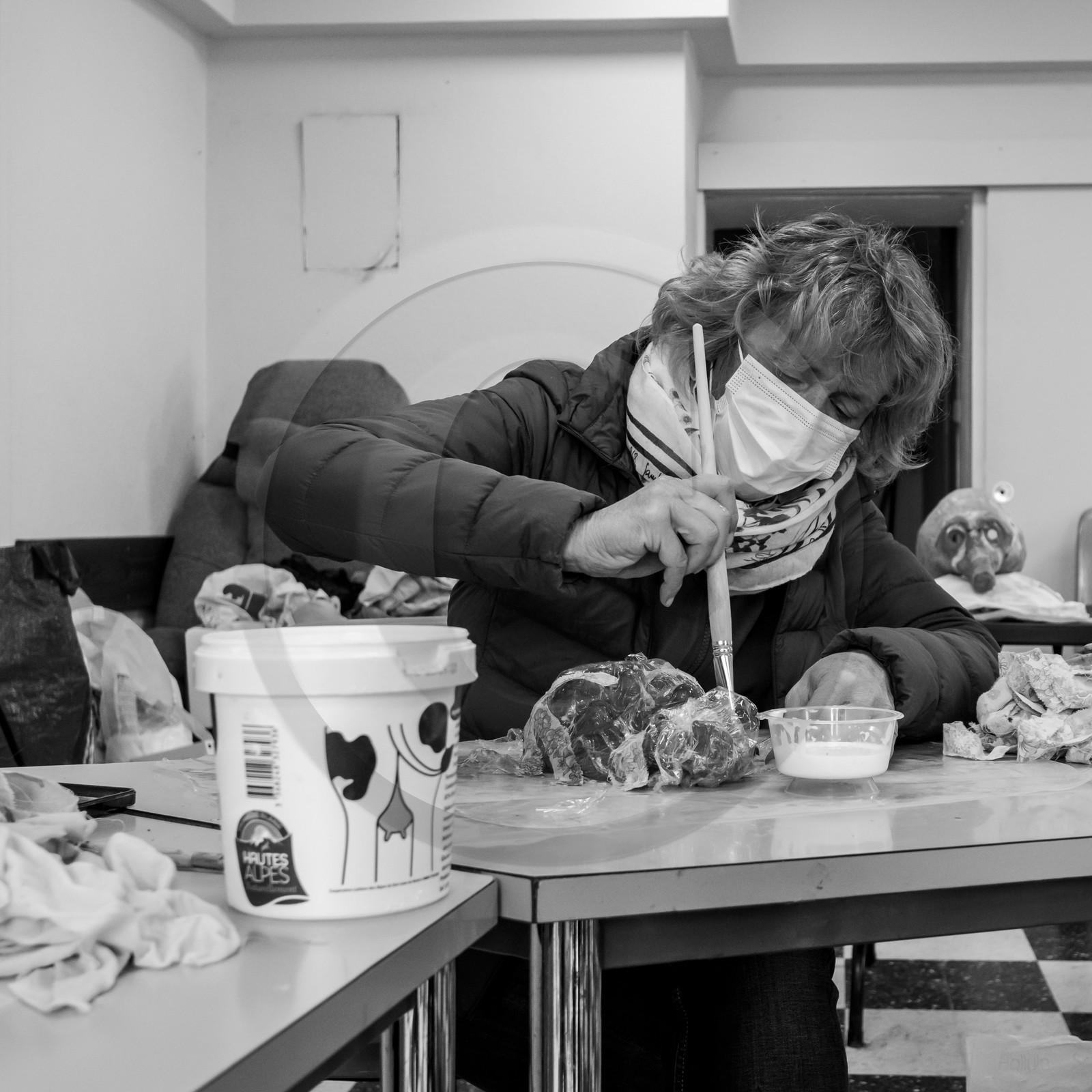 15 mai 2021 : fabrication de masques