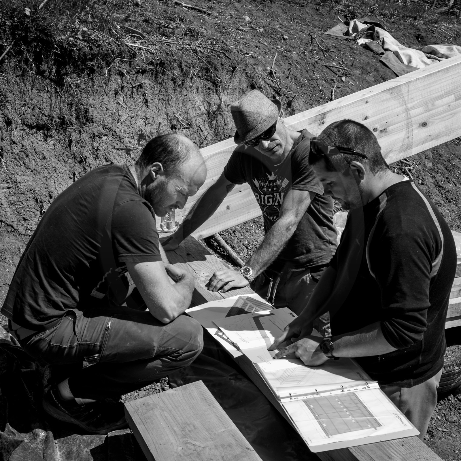 Permaculture - Construction d'une serre bioclimatique semi-enterrée