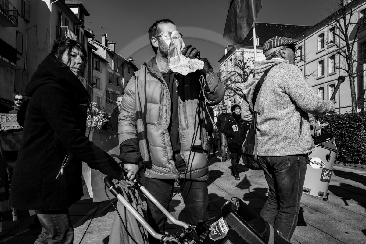 31 janvier 2023 : Manifestation contre la réforme des retraites. Plus de 4000 personnes dans les rues de Gap (Hautes-Alpes). 31 janvier 2023 : Manifestation contre la réforme des retraites. Plus de 4000 personnes dans les rues de Gap (Hautes-Alpes).