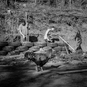 Permaculture - Construction d'une serre bioclimatique semi-enterrée