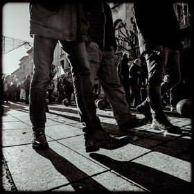 Manifestation à Gap le 12 décembre 2019.