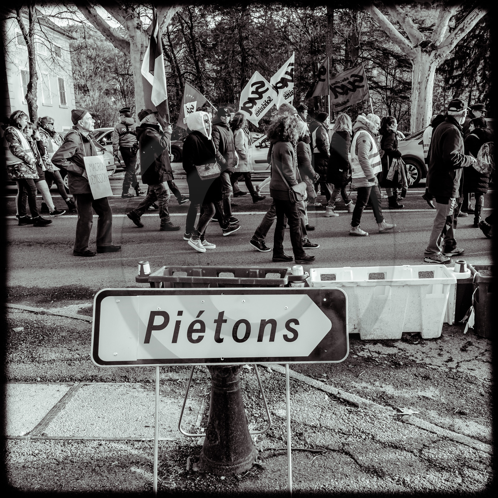 Défense des retraites - Gap - 29 janvier 2020