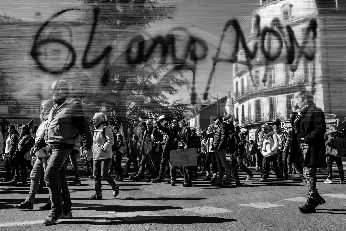 7 mars 2023 : Manifestation contre la réforme des retraites à Gap