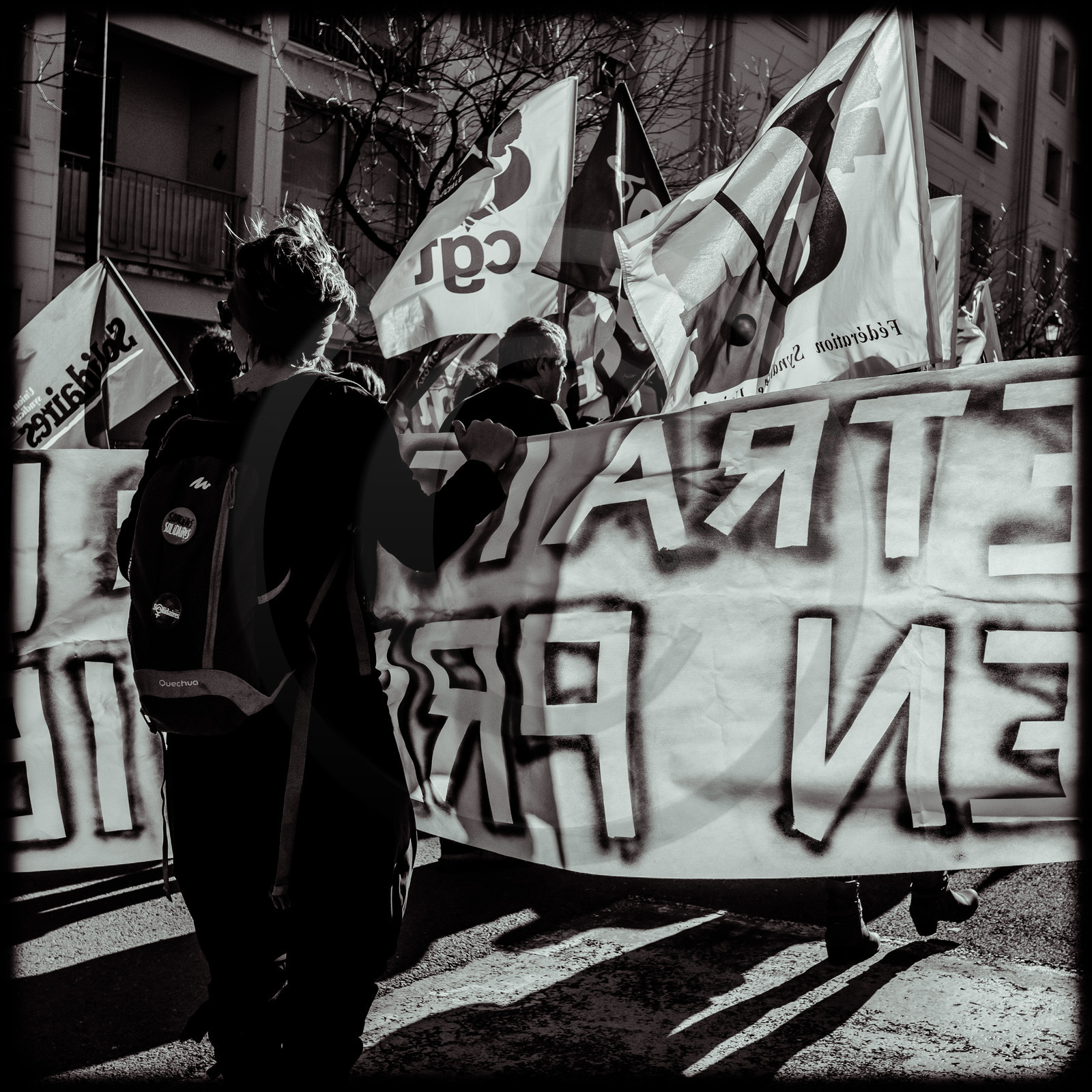 Manifestation pour la défense des retraites - Gap - 20 février 2020