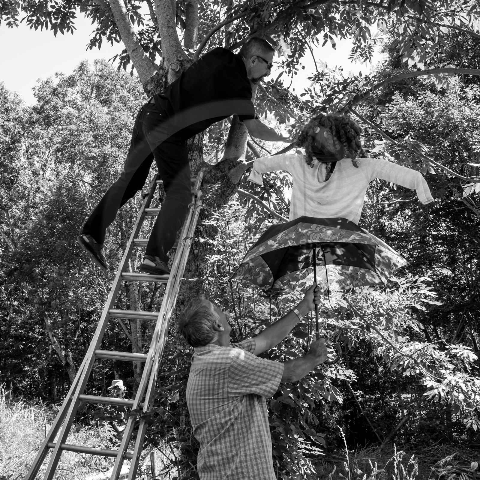05 juillet 2017 - Installation épouvantails 05 juillet 2017 - Installation épouvantails