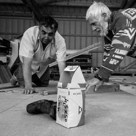 Construction d'une cabane