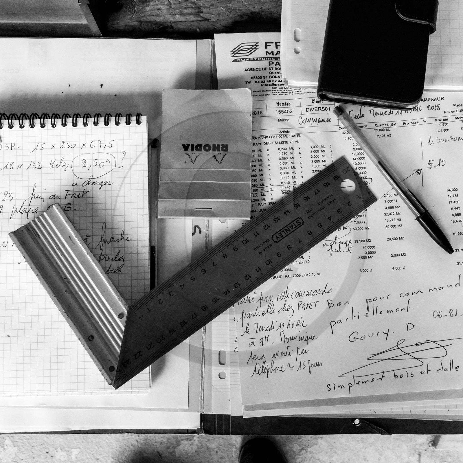 Construction d'une cabane