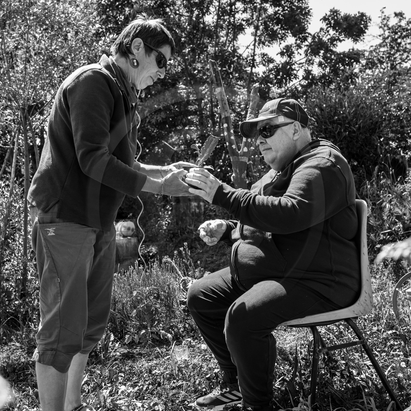 12 juin 2024 : création d'un jeu et jardinage