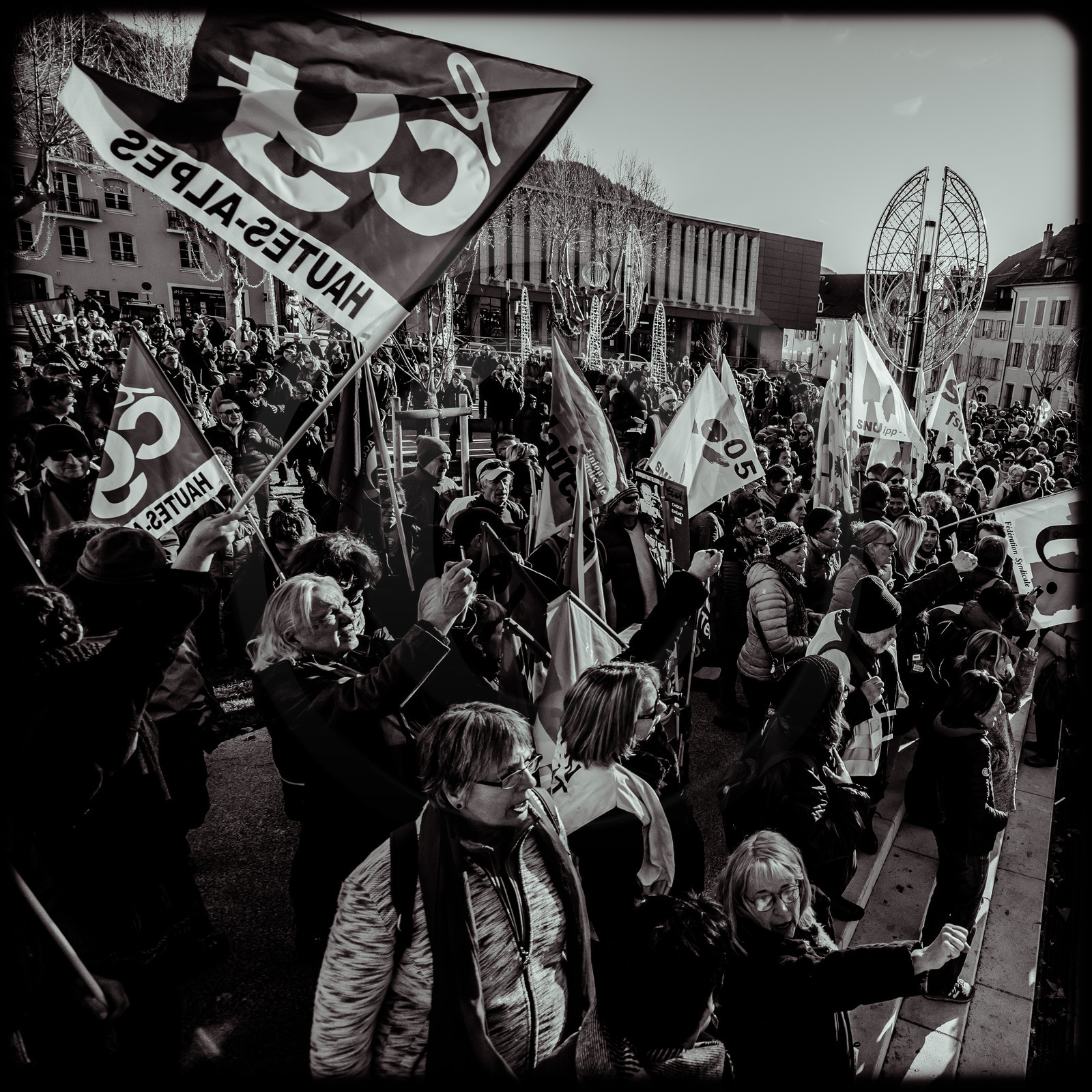Manifestation à Gap le 09 janvier 2020 Manifestation à Gap le 09 janvier 2020