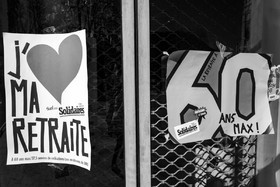 16 février 2023 : Manifestation contre la réforme des retraites à Gap (Hautes-Alpes)