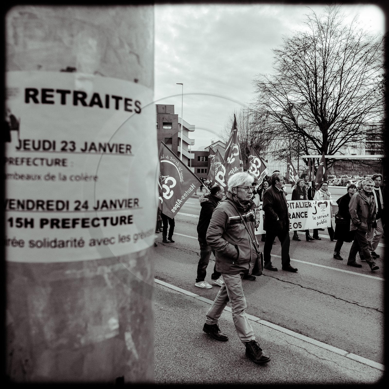 Manifestation à Gap le 24 janvier 2020