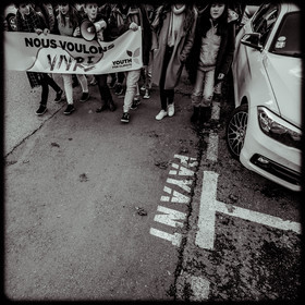 Les jeunes pour le climat - Youth for climate - Manifestation à Gap (Hautes-Alpes), le 29 11 19