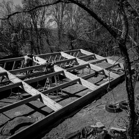 Permaculture - Construction d'une serre bioclimatique semi-enterrée
