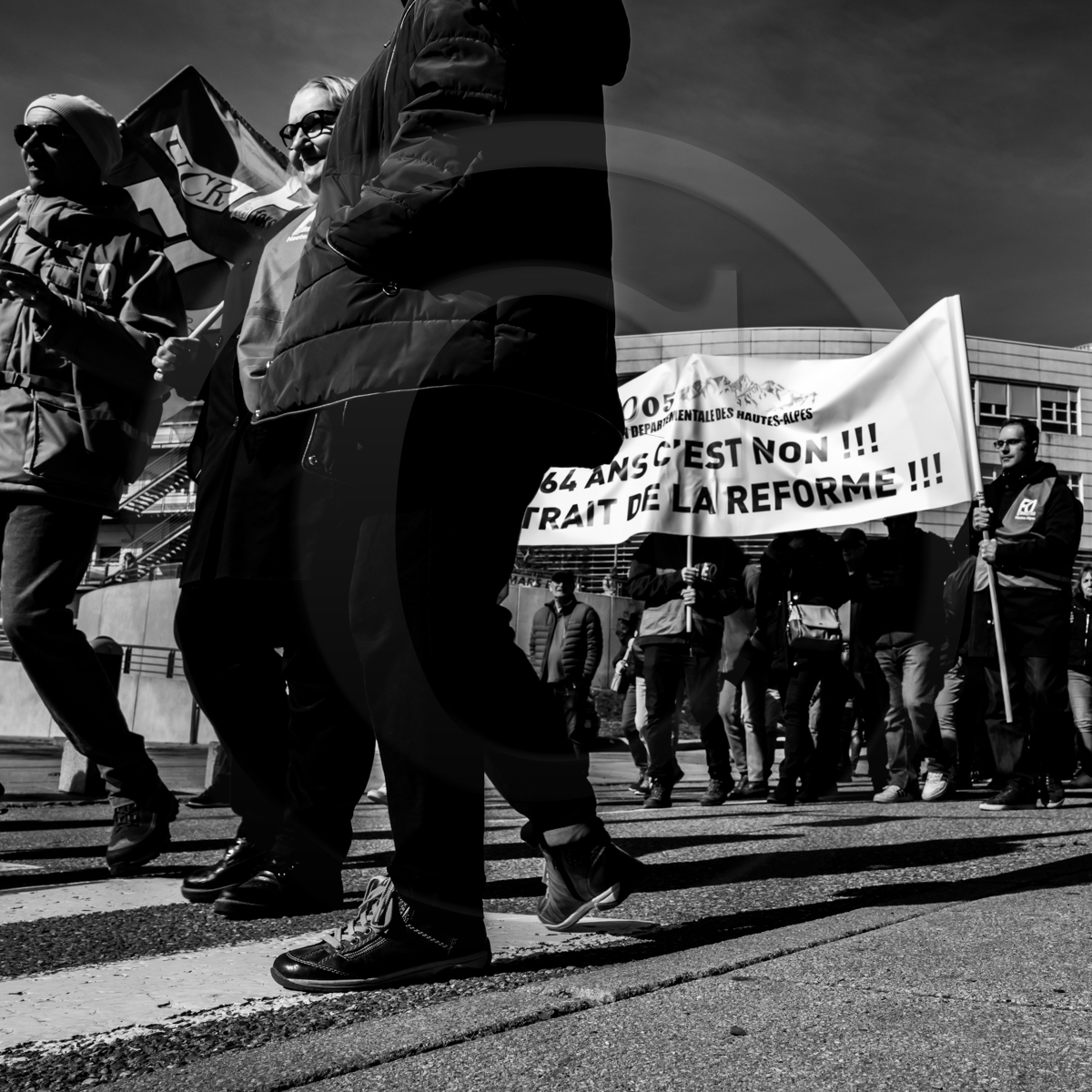 16 mars 2023 : Manifestation contre la réforme des retraites à Gap