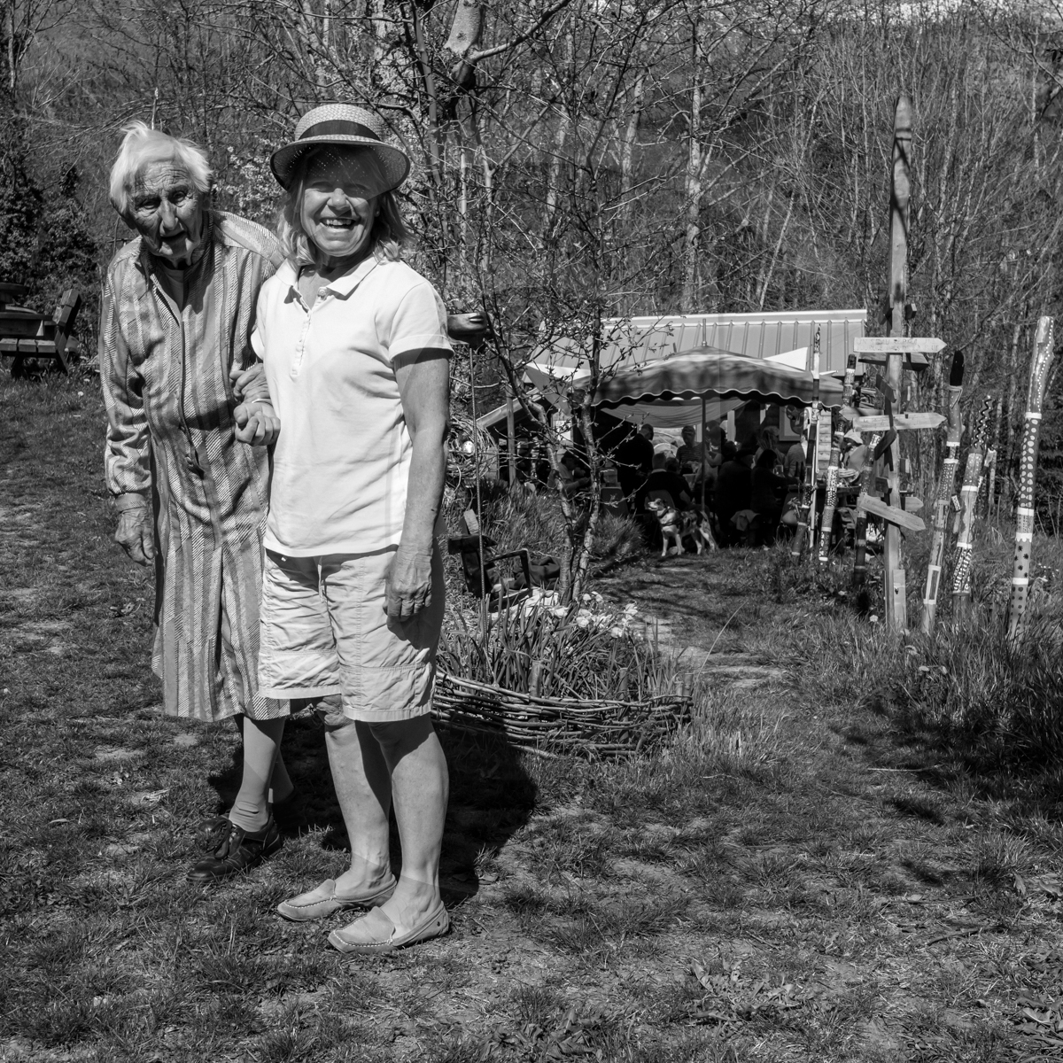 Atelier laine et promenade au jardin