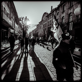 Manifestation à Gap le 12 décembre 2019.