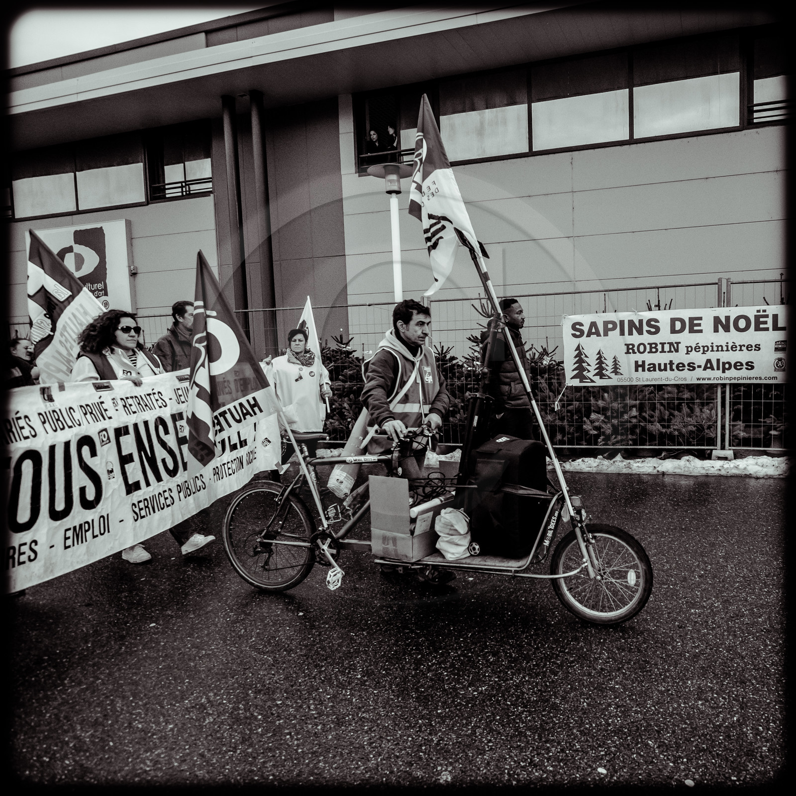 Manifestation à Gap le 17 décembre 2019