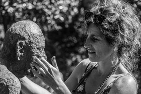 21 aout 2024 : Réalisation de Marcel Joli Coeur, l'homme de l'Ouort avec Barbara Fougnon, artiste plasticienne, et un anniversaire en chansons.