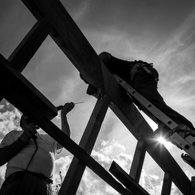 Permaculture - Construction d'une serre bioclimatique semi-enterrée