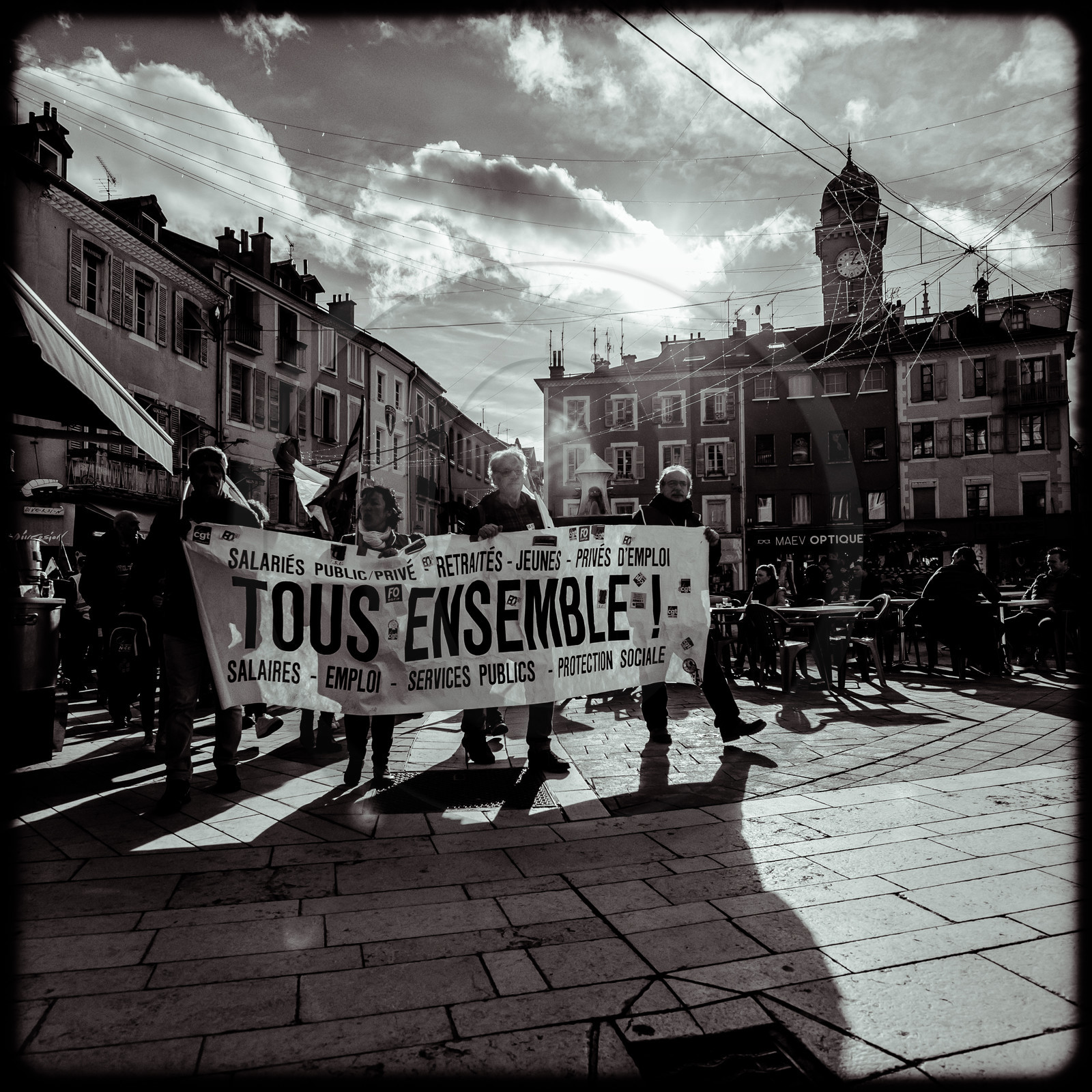 Défense des retraites - Gap - 29 janvier 2020