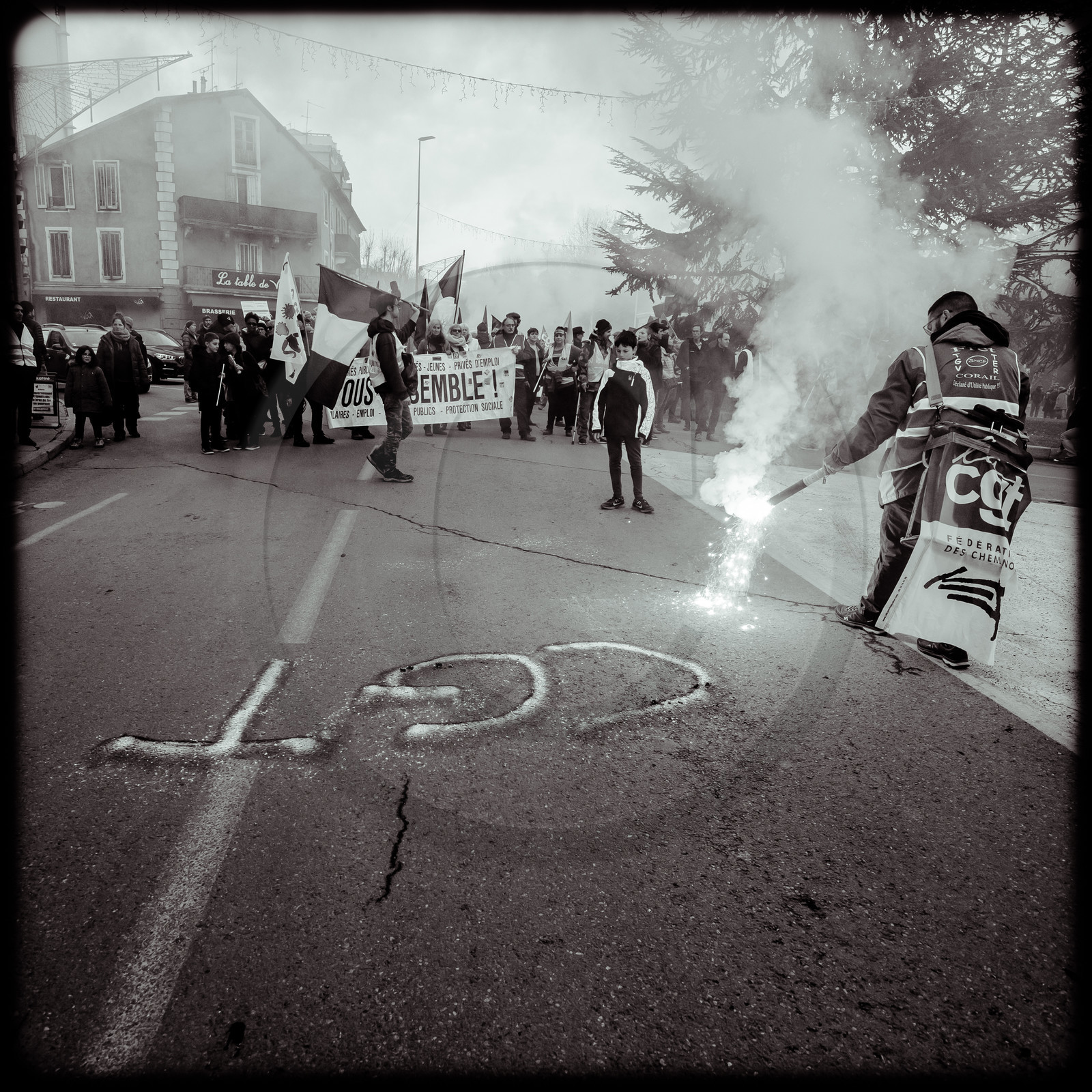 Manifestation à Gap le 24 janvier 2020 Manifestation à Gap le 24 janvier 2020
