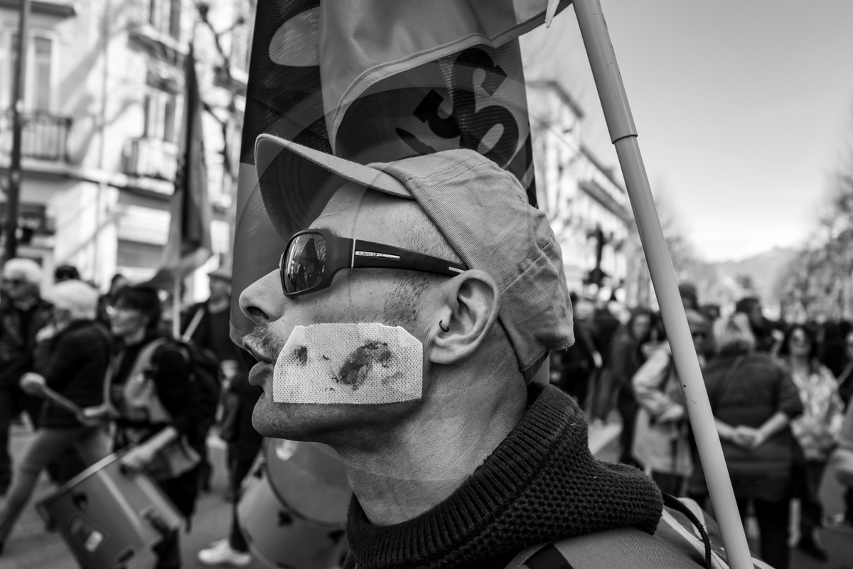 6 avril 2023 : Manifestation contre la réforme des retraites à Gap