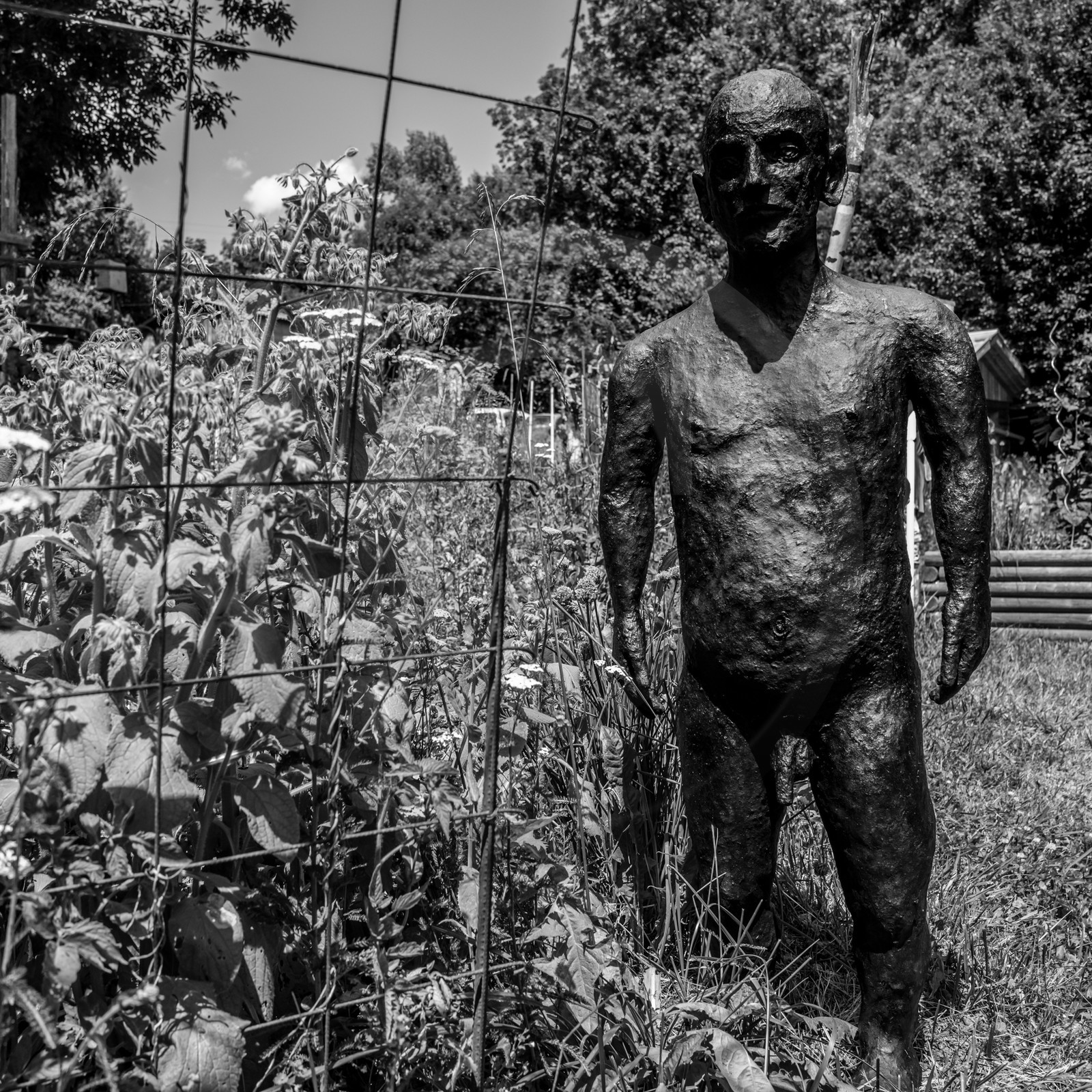Exposition La forêt d'hommes, une création de Barbara Fougnon, artiste plasticienne Exposition La forêt d'hommes, une création de Barbara Fougnon, artiste plasticienne