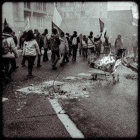 Manifestation à Gap le 17 décembre 2019