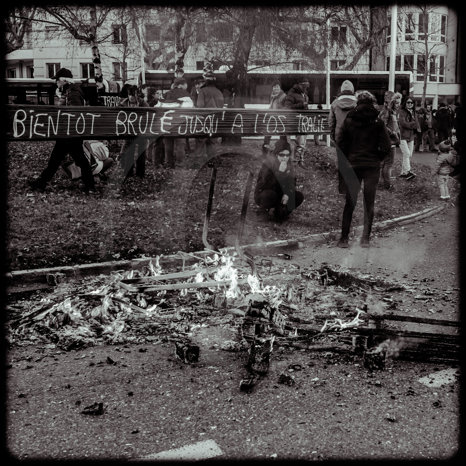 Manifestation à Gap le 09 janvier 2020