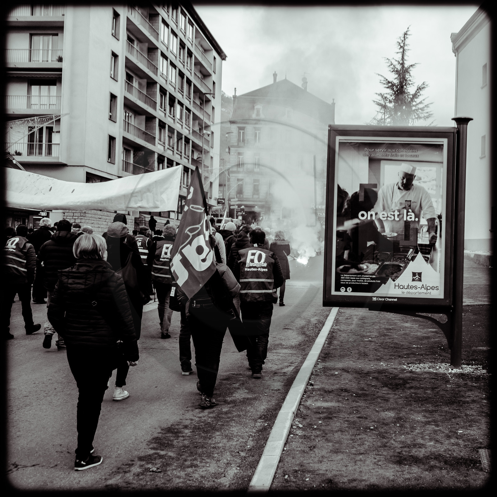 Manifestation à Gap le 24 janvier 2020 Manifestation à Gap le 24 janvier 2020