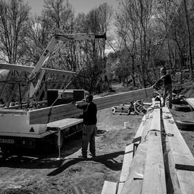 Permaculture - Construction d'une serre bioclimatique semi-enterrée