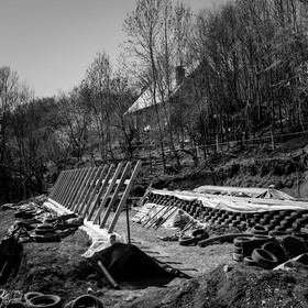 Permaculture - Construction d'une serre bioclimatique semi-enterrée