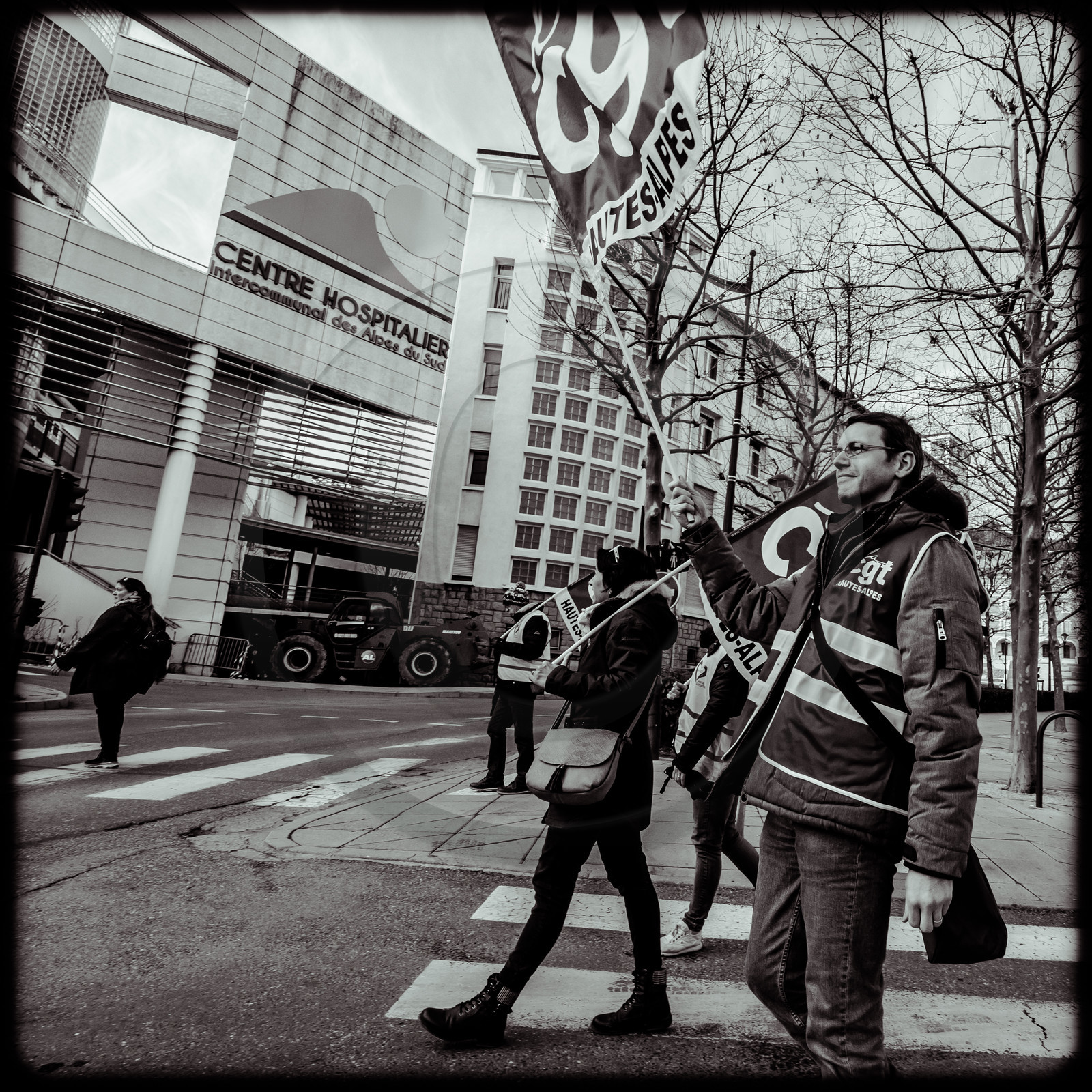 Manifestation pour la défense des retraites - Gap - 06 février  2020.