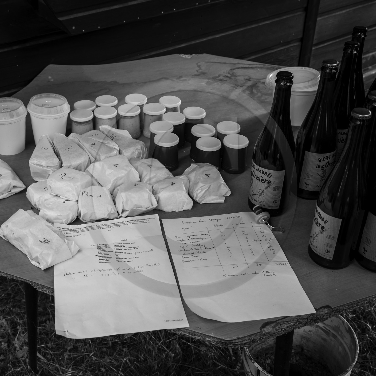 Distribution à l'AMAP du Champsaur