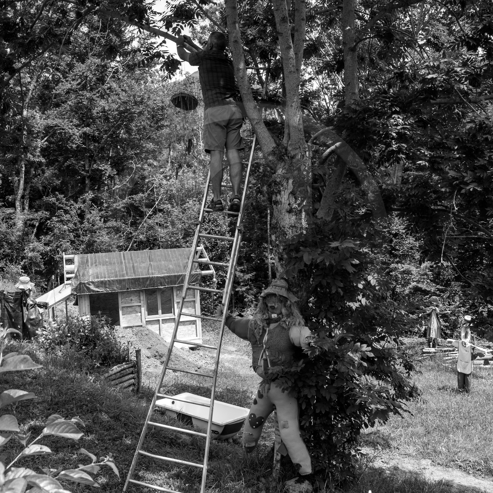 Une après-midi au jardin