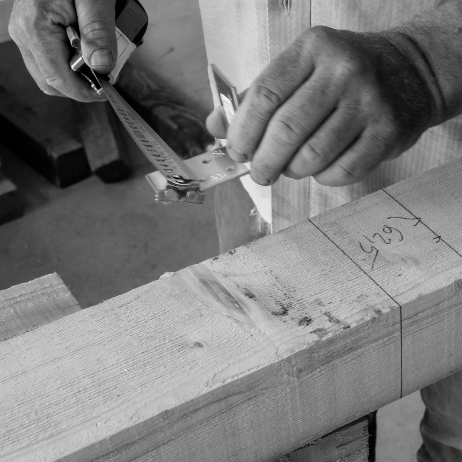 Construction d'une cabane Construction d'une cabane