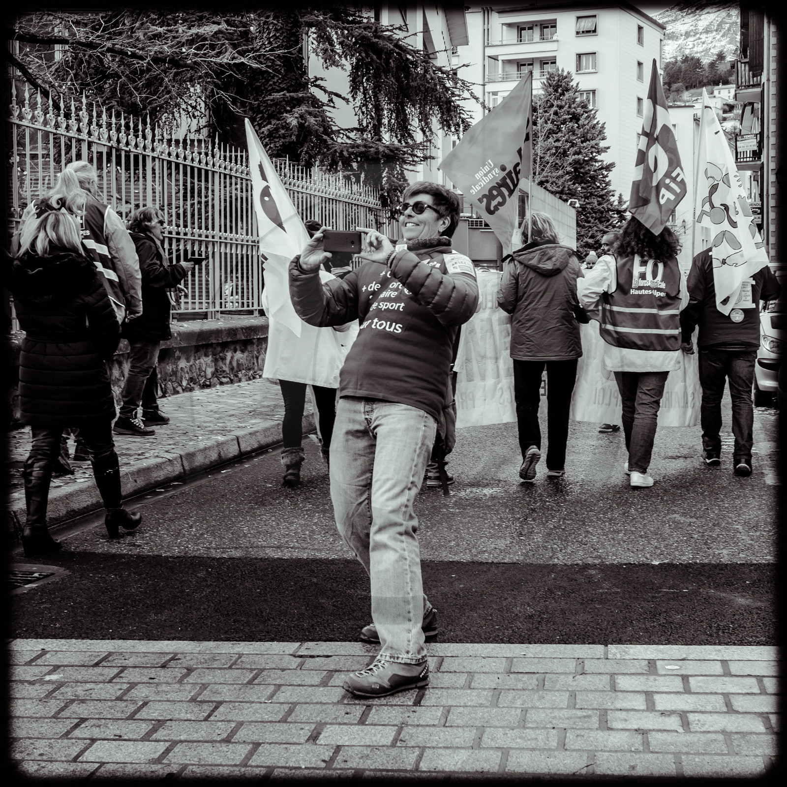 Manifestation à Gap le 17 décembre 2019