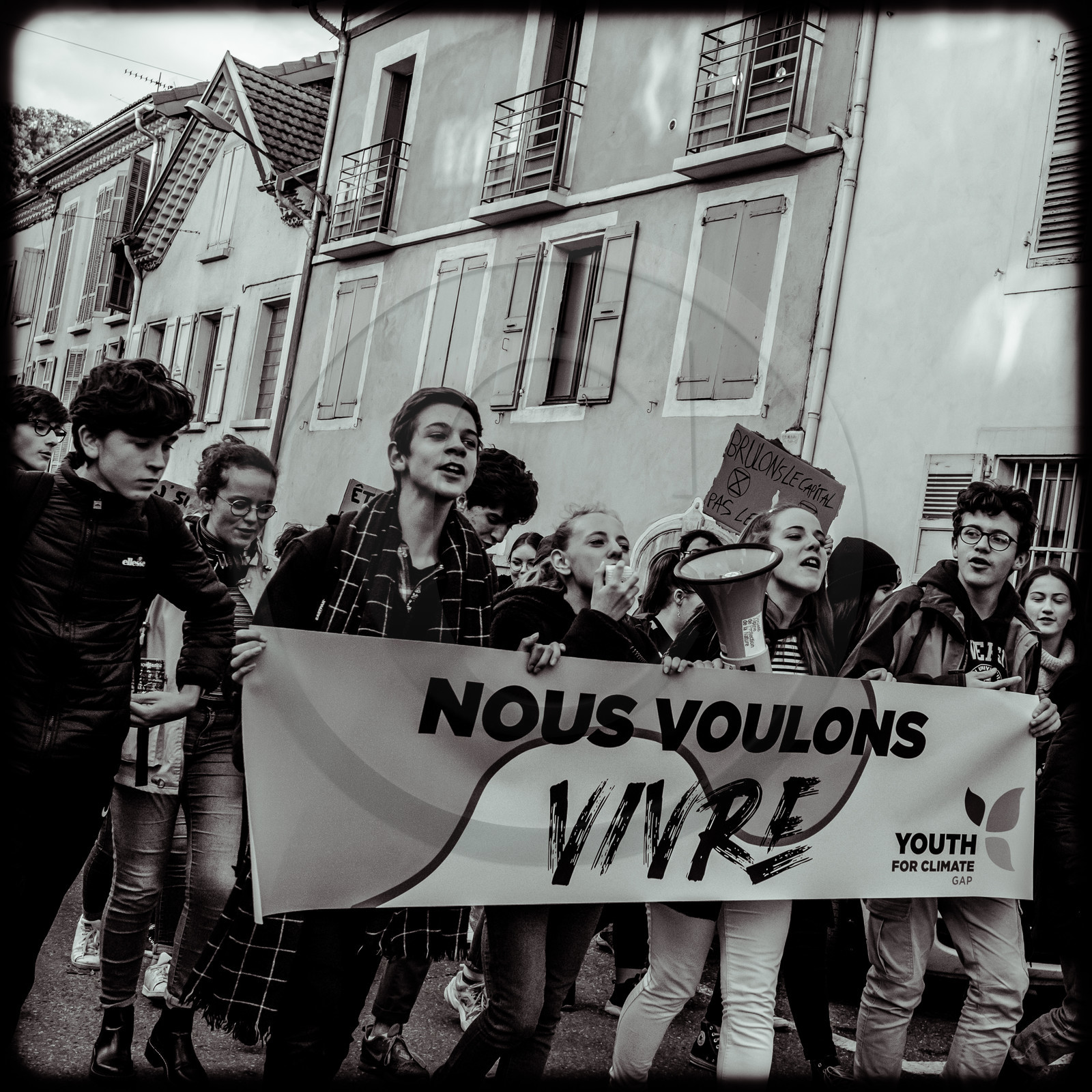 Les jeunes pour le climat - Youth for climate - Manifestation à Gap (Hautes-Alpes), le 29 11 19