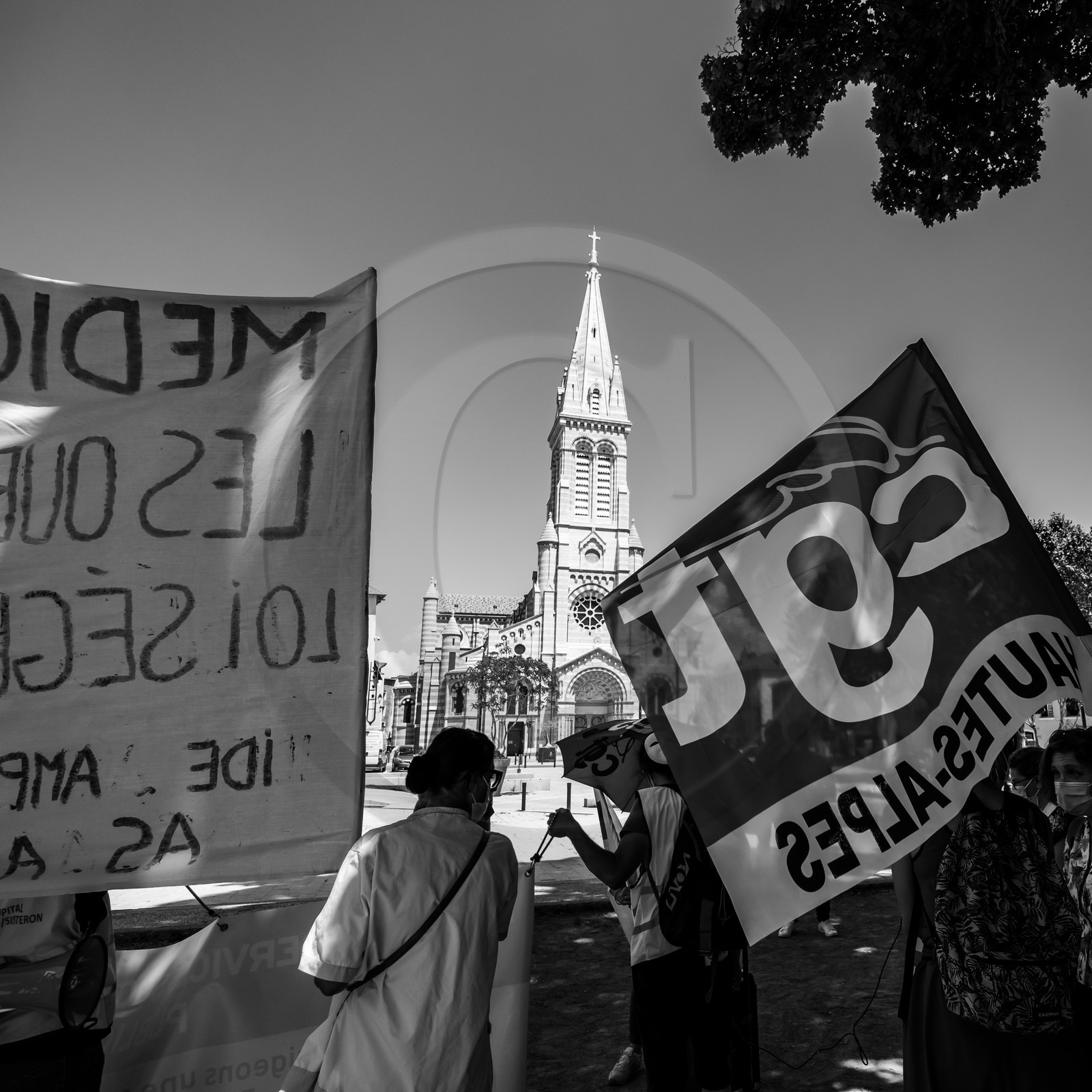 15 juin 2021 à Gap (Hautes-Alpes) : Manifestation des soignants oubliés du Ségur de la santé. 15 juin 2021 à Gap (Hautes-Alpes) : Manifestation des soignants oubliés du Ségur de la santé.